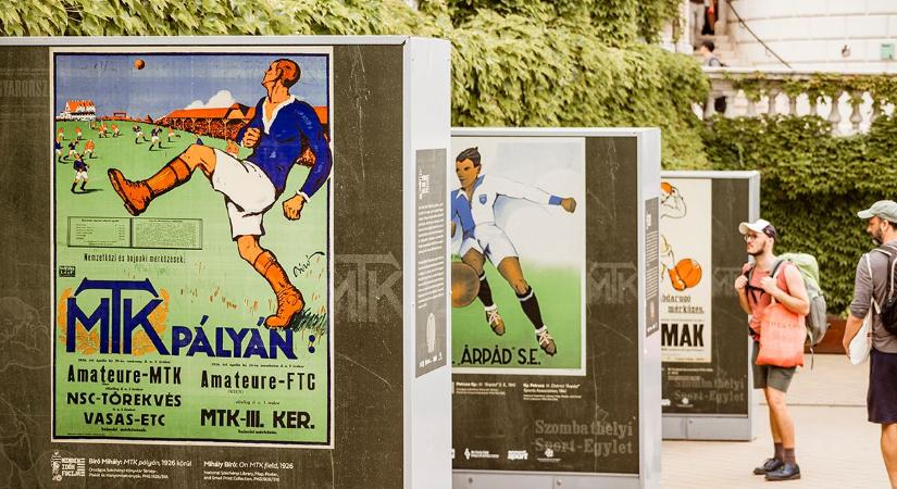 Minden idők focija címmel nyílik kiállítás a labdarúgó-Eb nyitónapján a Budavári Palotanegyedben