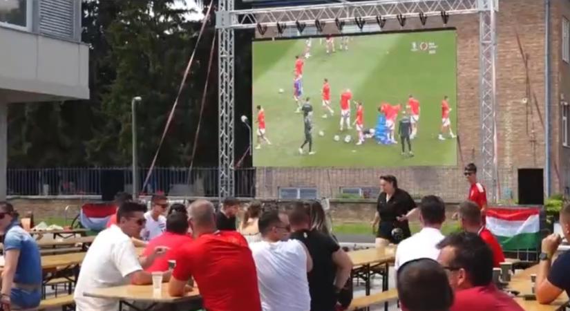 A magyaroknak is elkezdődött az Európa-bajnokság  videó