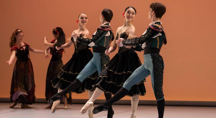 Villanásnyi ragyogás – végzős balettművész hallgatók vizsgaelőadásán jártunk