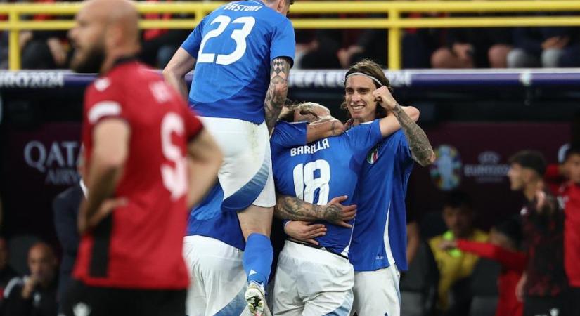 Az Európa-bajnokságok történetének leggyorsabb gólja után fordítottak és győztek a címvédő olaszok