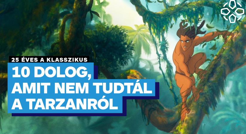 VIDEÓ: 10 dolog, amit nem tudtál a Tarzanról