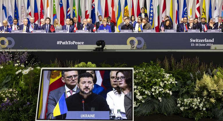 Ukrajna sikerként ünnepli a svájci békekonferenciát, Putyin tervét már elvetették