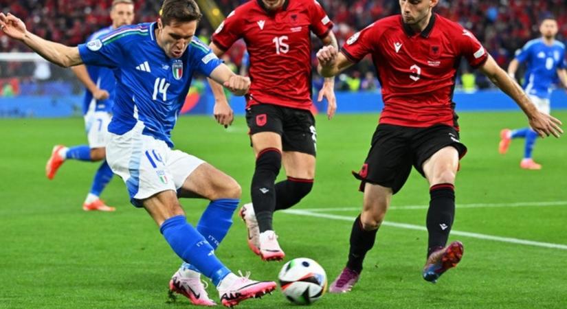 Győzelemmel kezdtek a címvédő olaszok az Európa-bajnokságon