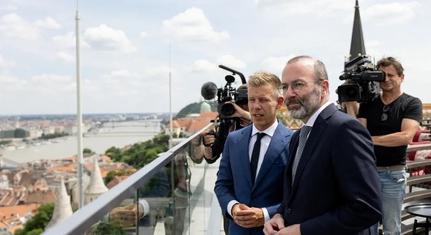 Egy európai barátság kezdetét reméli Manfred Weber látogatásától Magyar Péter