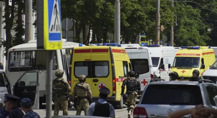 Terrorizmus miatt elítéltek ejtettek túszokat Rosztovban, a kommandósok mind a hatot túszejtőt megölték