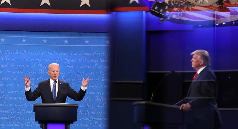 Elnökjelölti vita: napokon belül összecsap Biden és Trump