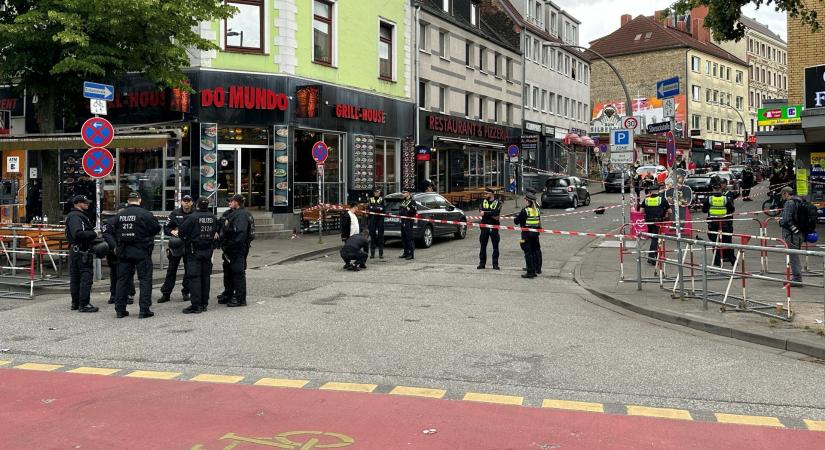 Foci-Eb: csákánnyal fenyegetőző férfit lőttek meg a rendőrök Hamburgban