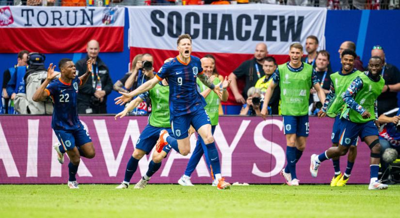 Euro 2024: hátrányból felállva győzte le Lengyelországot Hollandia! – videóval