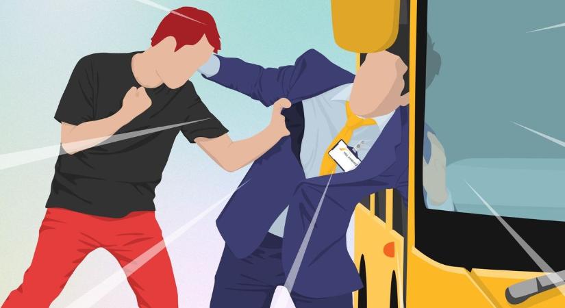 Volánbusz: verik a sofőröket az utasok – tárgyalás indul a rendőrséggel és keményen figyelmeztették az elkövetőket