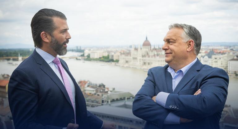 Törvénybe ütköző lehetett Orbán Viktor és Trump fiának találkozója