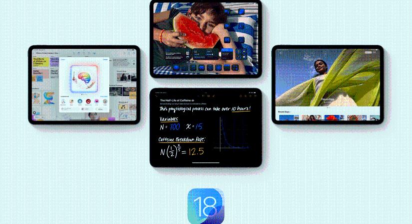 WWDC24: az Apple bemutatta az iPadOS 18-at – Apple Intelligence, jobb testre szabhatóság, zárolt és rejtett appok, Jelszavak app, egyebek
