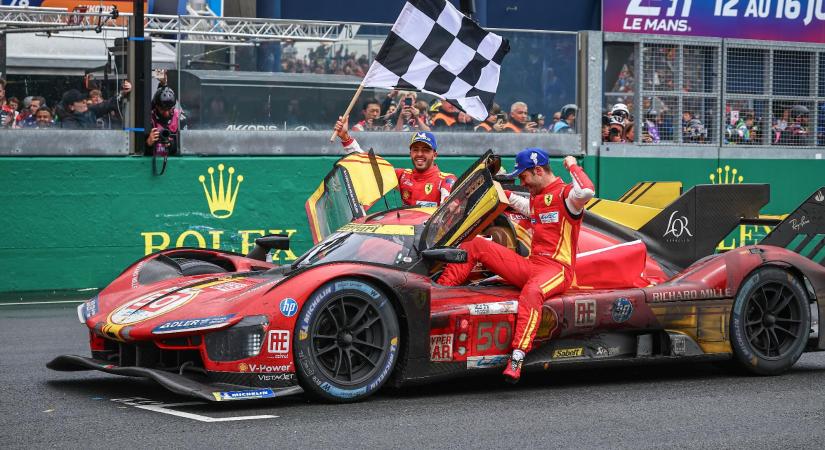 Ismét a Ferrari nyerte a Le Mans-i 24 órás versenyt