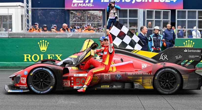 Drámai utolsó körök után a Ferrari nyerte az autósport legendás viadalát