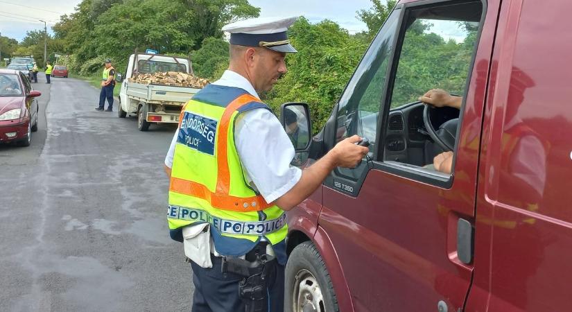 Az ittas, drogos sofőrök kiszűrése a rendőri ellenőrzések célja
