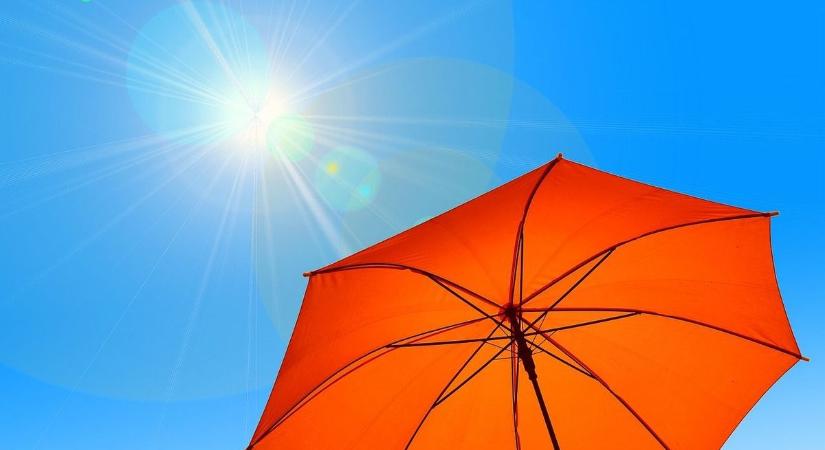 Magas UV sugárzás és meleg várható hétfőn Zalában