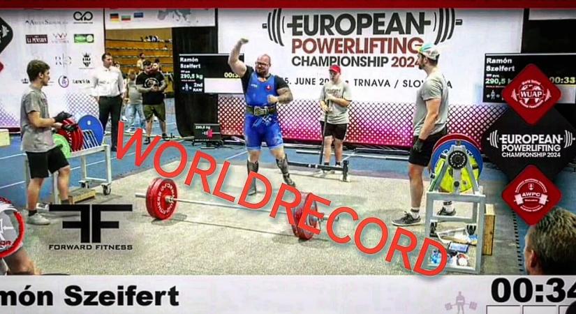 Európa-bajnokok a komáromi powerlifterek