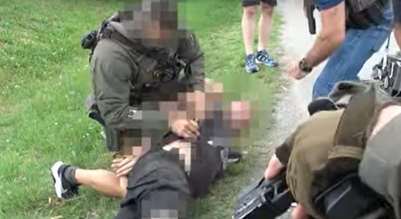 TEK-esek csaptak le egy német fegyveres rablóra Siklóson – videó