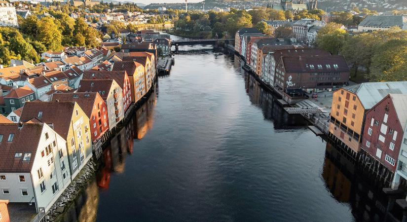 Vad vizek szelíd városa: Trondheim