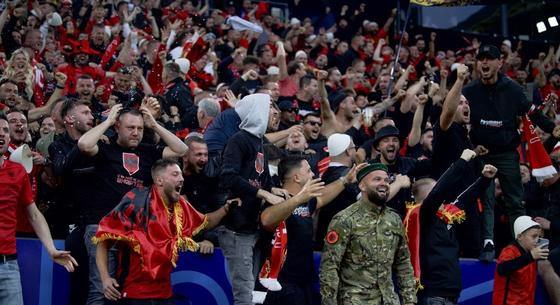 Provokatív üzenetek miatt indított fegyelmi eljárást Albánia ellen az UEFA