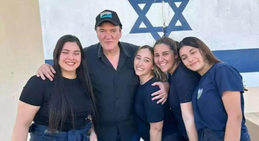 Izrael-ellenes csürhe támadt a békésen ebédelő Quentin Tarantinóra