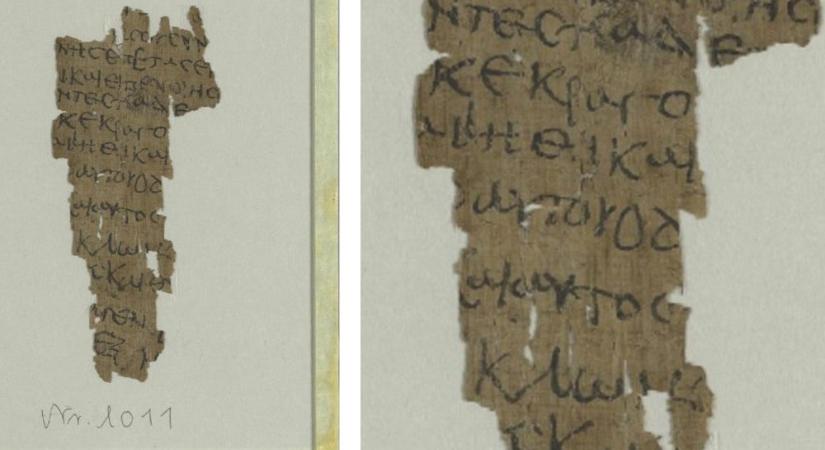 Jézus gyerekkoráról szóló papiruszt találtak