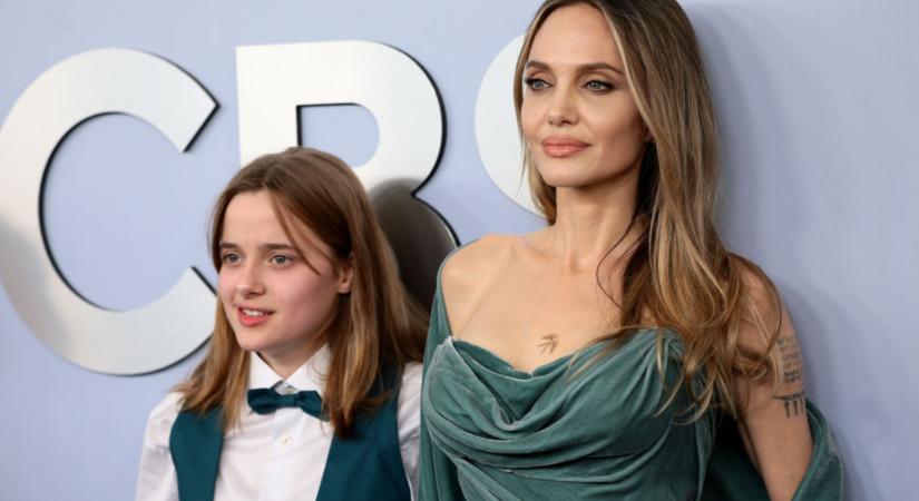 Angelina Jolie és lánya, Vivienne ruhakölteménye minden szempárt magára vonzott