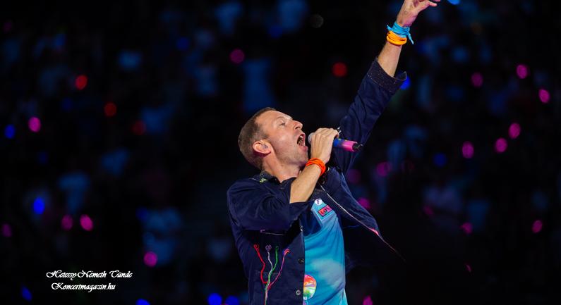 Coldplay koncertfotók 2024.06.16. Budapest, Puskás Aréna