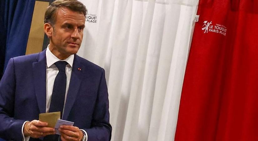 Macron mattolta a párizsi tőzsdét