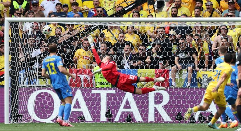 Az Eb eddigi legnagyobb gólját lőtték a románok Rebrovéknak