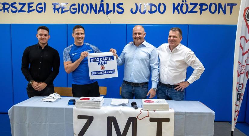 Hétfőn a ZMT Hungary Kft-vel írt alá támogatói megállapodást a Zalaegerszegi Judo SE