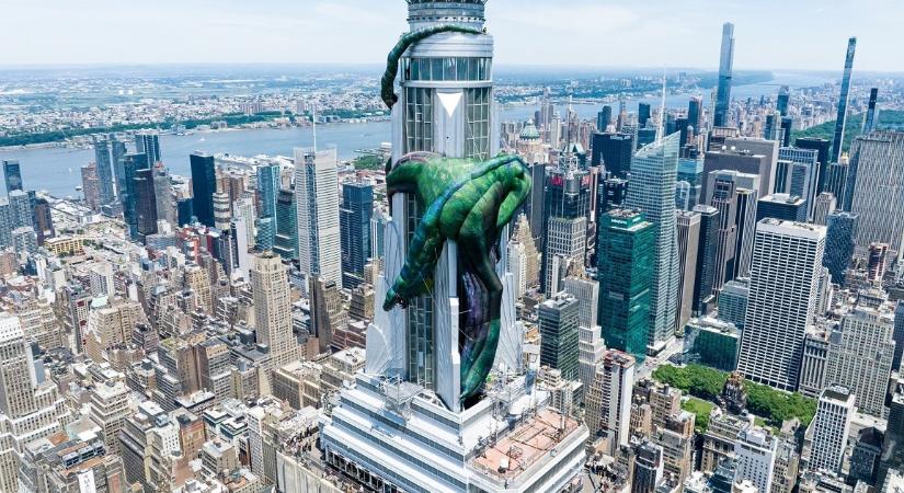 Sárkányok háza – Vhagar már az Empire State Building tetején napozik