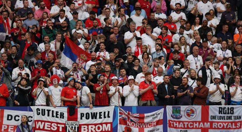Egy angol szurkoló azt állítja, hajnalban ébredt fel a szerbek elleni meccs után a stadionban (videó)