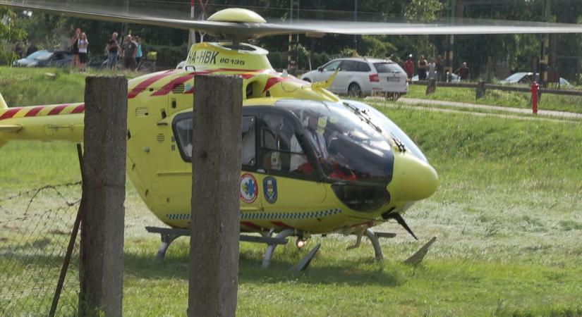 Halálra gázoltak egy szállodaigazgatót Szabolcsban, mentőhelikopter érkezett az áldozatért – fotók