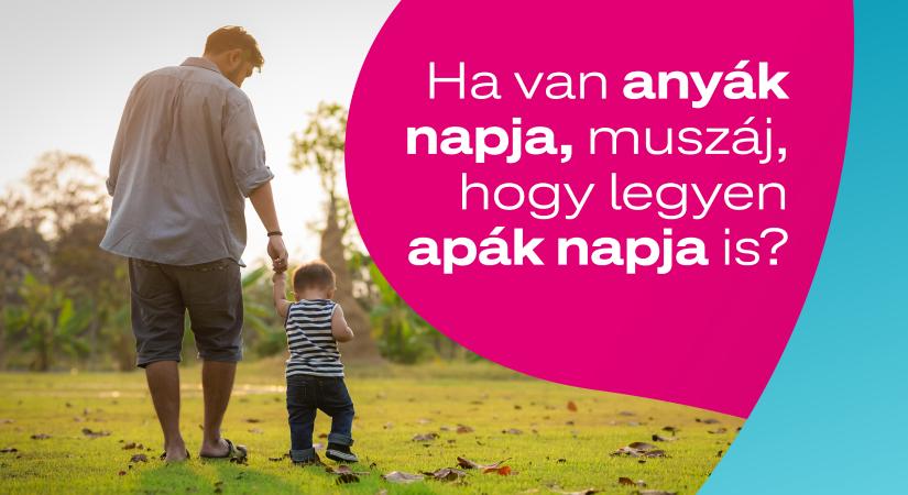 A Telekom felmérése szerint szükség van apák napjára