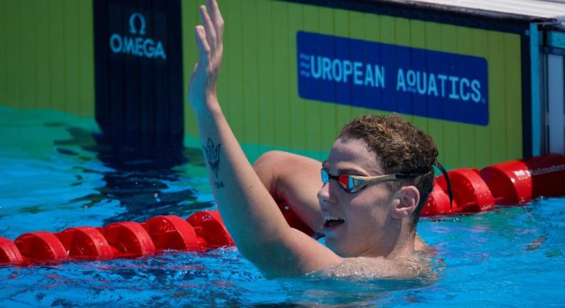 Olimpiai szintet úszott Sárkány Zalán a belgrádi Európa-bajnokságon