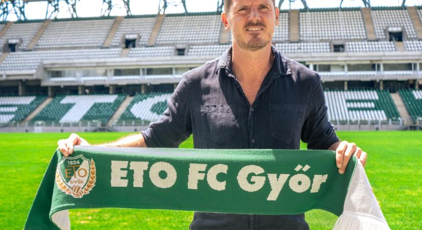 Borbély Balázs marad az ETO FC Győr vezetőedzője