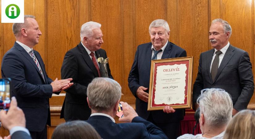 Bejelentették! Bock József kapta a Magyar Bor Akadémia életműdíját