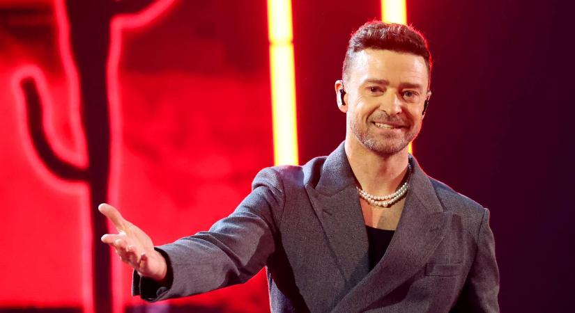 Justin Timberlake csuklóján kattant a bilincs