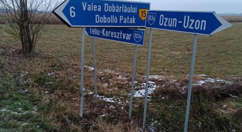 Bírósági döntéssel távolíttatják el a magyar helységnévtáblákat a Kovászna megyei Nagypatakon