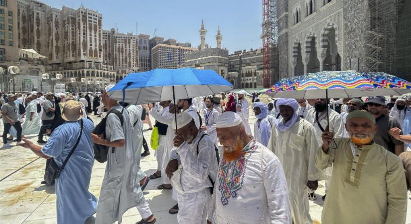 Több mint kétszáz külföldi halt meg a mekkai hőségben