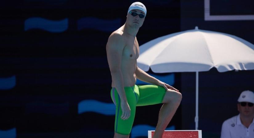 Milák olimpiai szintet úszott 100 méter gyorson, Németh remekelt, Kovács és Telegdy is döntős a vizes Eb-n
