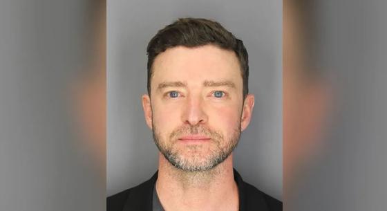 Bemutatták az ittas vezetés miatt letartóztatott Justin Timberlake rendőrségi fotóját