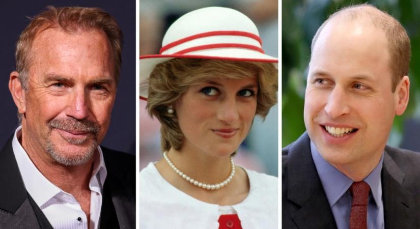 Kevin Coster elárulta, mit mondott neki Vilmos herceg Diana hercegnéről, amikor néhány éve találkoztak