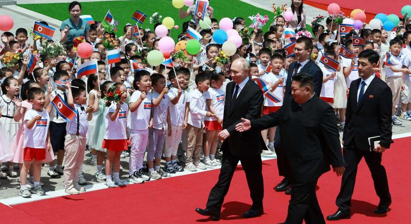 Teljes támogatást ígért Oroszországnak Kim Dzsong Un