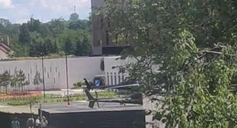 Helikopterek szálltak le a Tiborcz-közeli sárvári luxushotel parkolójába