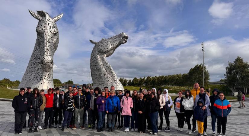 Skóciába mentek tanulmányi kirándulásra a kanizsai diákok