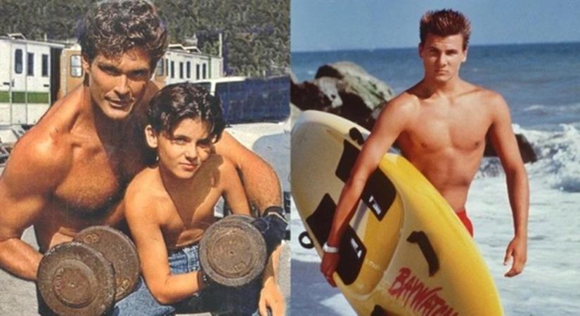 Ő alakította David Hasselhoff fiát a Baywatchban – Jeremy Jackson ilyen jóképű lett 43 évesen