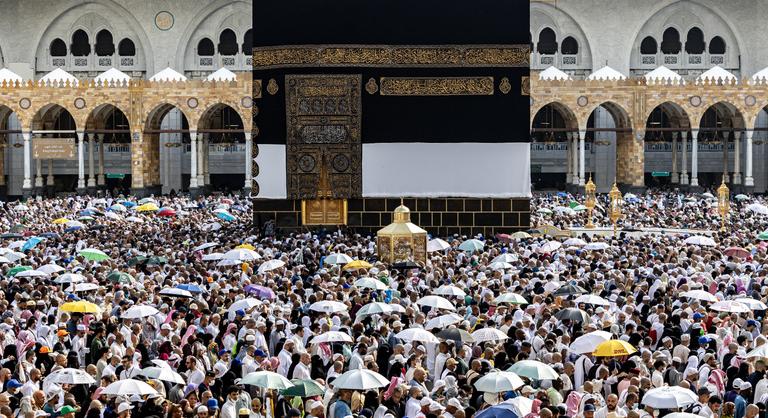 Veszélyes vallás: az 50 fokos hőségben már ötszáz zarándok halt meg Mekkában