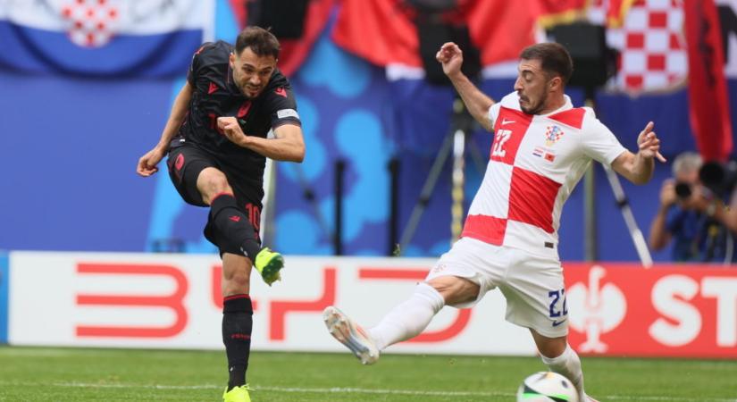 Fordulatos meccsen ikszelt Horvátország Albániával