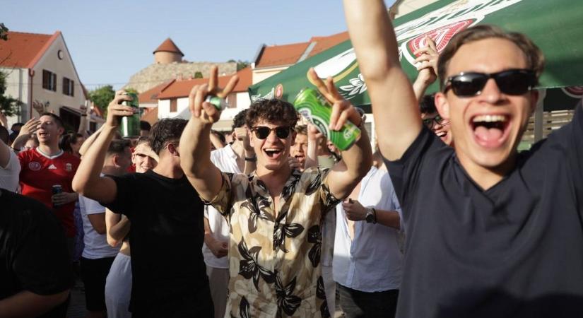 Ismét sokan szurkoltak a magyarokért a Végvári Vitézek terén